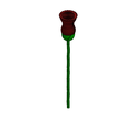 Flower-2-and-step-iso.png Flower and Stem designed for vase mode/spiralize outer contour mode