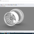 iY JUN ROTA CONCAVE Alloy Wheel (28 MB) - Rhinoceros 7 Corporate - [Perspective] File Edit View Curve Surface SubD Solid Mesh Dimension Transform Tools Analyze Render Panels Help TEREST TPO POTS TaD OT OY GOT Created a mesh with 64855 points and 73275 polygons. Meshing... Press Esc to cancel File successfully saved as C:\Users\msdda\Desktop\rines de hoy\llanta alloy.stl Command: Standard CPlanes Display Surfs Solid Sub0 Tc Mesh Te Drafting DeeSoxeanw+s PV ORY MAB A 3 G19 4d) Bi) Rendering os Gc ¥ Current Renderer 8 L G € Fino Render ¥ View DV BS GOS IO [i current Viewport © Resolution and Quality Dimensions: Viewport (1562 x 750) aspect ratio 2 0 + pixels Quality: Draft quality ¥ Backdrop (© 360° Environment studio O Wallpaper Cransparent background Ground plane pj Settings. Use custom environment for reflect oo Tan [JQuad [knot []Vertex | Project || Disable Millimeters _ MllDefault Grid Snap Ortho | Planar _Osnap _SmartTrack Gumball Record History Filter Absolute tolerance: 0,001 a a Core 5 ee ea ere Rhinestone with rim
