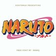 Naruto-Font.jpg naruto - alphabet font - cookie cutter