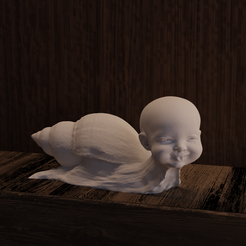 Baby-snail-2.png STL file Baby Snail・3D printer design to download