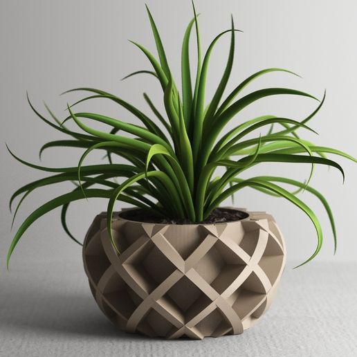 3D Printable Vase - Flower Pot / Planter g188