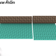 2.png Texture Roller Polymer Clay Roller Flower MY1*2 Size- Solid,Hollow/ Digital STL File* File For Use In A 3D Printer