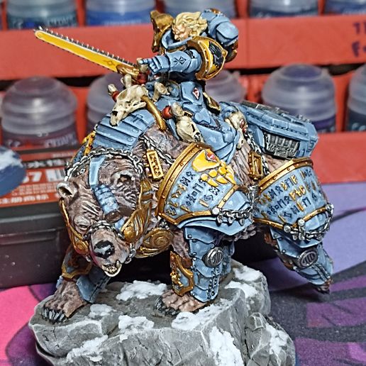 3D printable Runic Stormcaller - Mounted on Bear • made with Anycubic ...