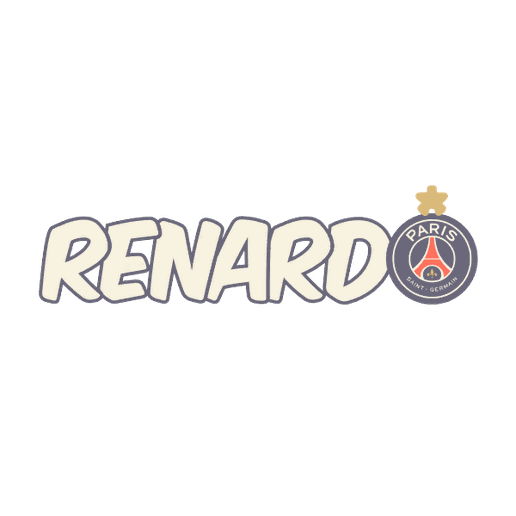 First name LED TO ASSEMBLE Renard PSG - 3D model önizlemesi