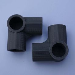 3WayElbow.JPG Download free STL file 3-Way Elbow, 1/2 Inch PVC Pipe Fitting Series #HalfInchPVCFittings - UPDATED 2015-02-02 • Object to 3D print, tonyyoungblood