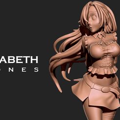 8.jpg Seven Deadly Sins Elizabeth Liones 3D print model
