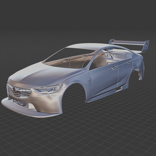 Holden Commodore Supercar V8 2020 Body 3D Model