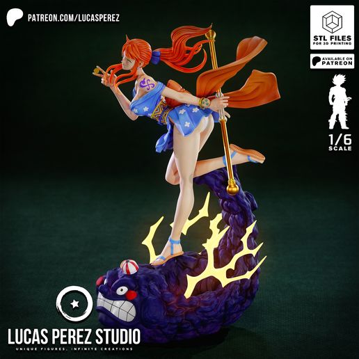 🐉 NAMI・ 3D File for 3D printing・Cults