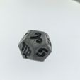white-7.jpg Zodiac Dice / Dodecahedron
