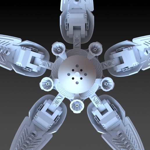 🤖 XMA-01 Rafflesia Model kit・ 3D File for 3D printing・Cults