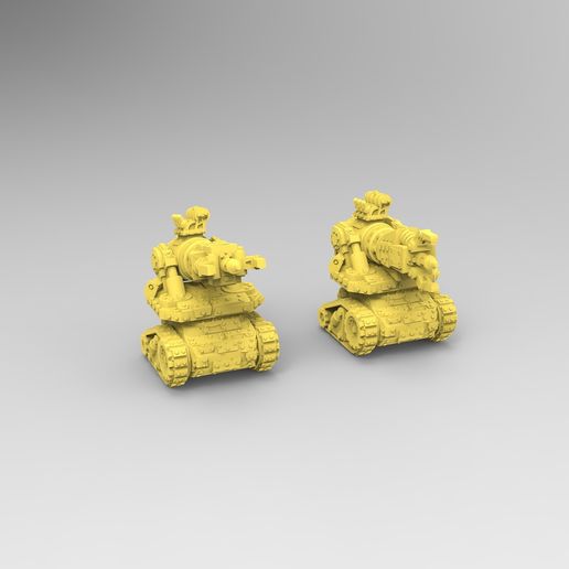 Grot Mechanized Artillery 3D model