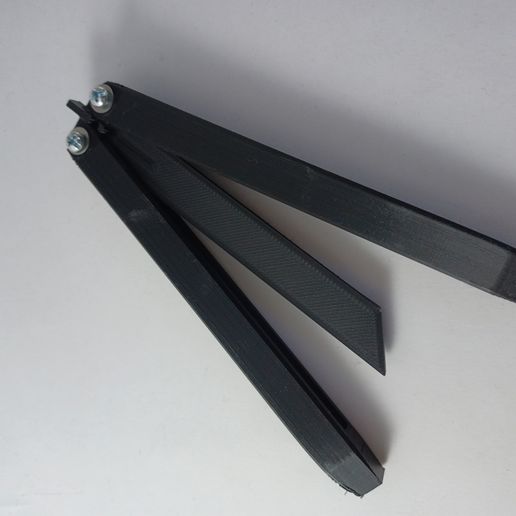 butterfly knife 3D model