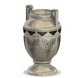 Amphore_v51 v22-m3.png amphora greek cup vessel vase v51 for 3d print and cnc