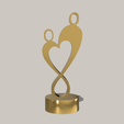 Shapr-Image-2023-03-22-190139.png Man Woman Infinity Heart Sculpture, Love Statue, Forever Eternal Love Couple In Love