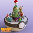 5.jpg STL file Pokemon Snorlax Christmas Toy・Template to download and 3D print