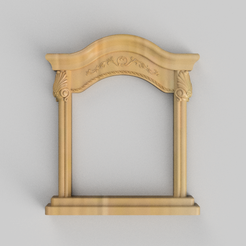 photo-frame-banoh-mirror-frame-furniture-cnc-3d-print-3d-scene-5.png photo frame - mirror frame - banoh