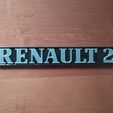 4.jpg RENAULT 21 EMBLÈME ARRIÈRE / ANAGRAMME