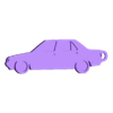 renault-9.stl STL file MEGAPACK 48 VARIOUS CAR KEY RINGS・3D printing template to download