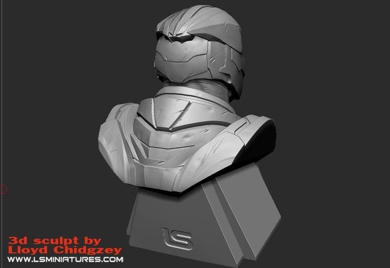 thanos_screencaps04cults.jpg Free STL file Thanos Bust-from Avengers Endgame・3D printer design to download, LSMiniatures