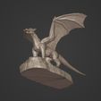 I13.jpg Polygonal Dragon Figurine