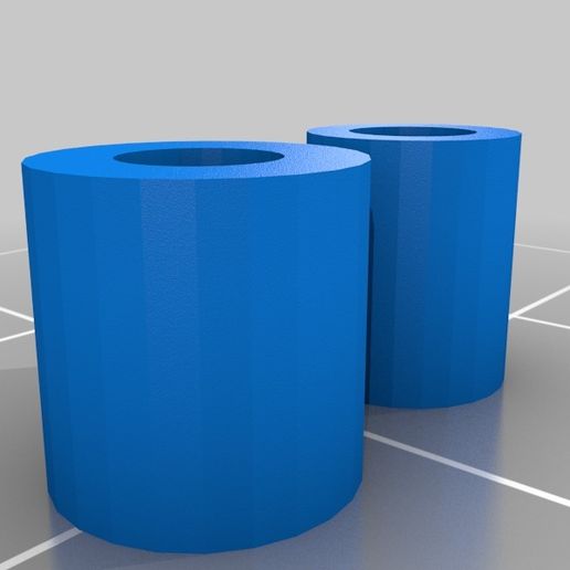 two tubes 3D model