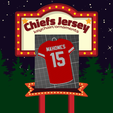 Chiefs-Jersey-1.png Kansas city Chief  2 Christmas Ornaments/ Patrick Mahomes / Travis Kelce / Football ornaments