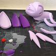 Espeon-parts.jpeg Espeon Dual Joystick - Support pour manette de jeu Pokémon