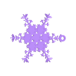 preview.png Free 3D file Mon premier floconMy Customized The Snowflake Machine・3D printer design to download