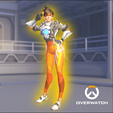 tracermin.png Tracer - Overwatch (3D Print STL)