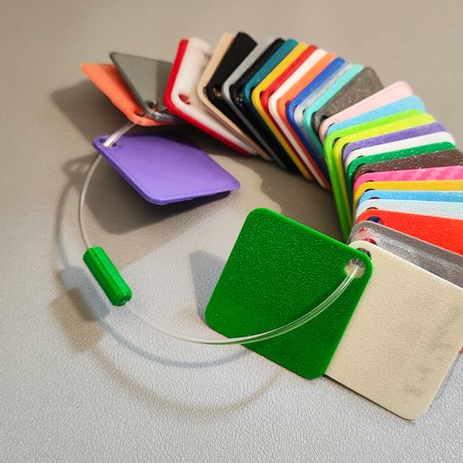 21.jpg Filament Keychain Ring