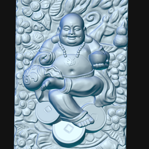 Buddha_Phat_Di_Lac 3D model