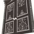 Wireframe-5.jpg Carved Door Classic 0901 White