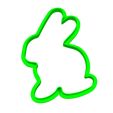 14_zayats_h11cm_9g.jpg Easter Bunny Cookie Cutter