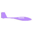 fuselaje.stl STL-Datei Glider kostenlos・3D-druckbares Design zum herunterladen