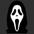 Q37.jpg Ghostface from Scream bust ready for full color 3D printing