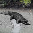 Crocodile3.jpg Crocodile low poly