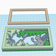 2.png 3D decoration with frames_Fée