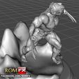 wolverine weapon x impressao08.jpg Wolverine Weapon X - Figure Printable 3D