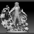 14.jpg 3D file RENGOKU KIMETSU NO YAIBA ANIME STATUE CHARACTER・3D printer design to download