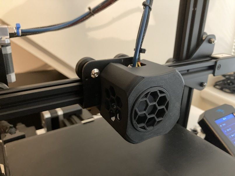 ender 3 v2 fan cover replacement