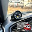 CIVIC_EG_SINGLE.jpg Single gauge pod mount for 1992-1995 civic EG functional defrost vent