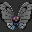 butterfree-cults-1.jpg Pokemon - Caterpie, Metapod and Butterfree with 2 poses (Pre Supported)