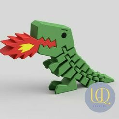 logo.jpg Fichier STL Flamme Flexi Rex・Objet pour imprimante 3D à télécharger
