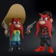SY_UV_Cover_7_Compa_.jpg Sam Yosemite Urban Vibes / 2 Styles, Urban Hoodie and Cowboy From Looney Tunes 🔫, ( Multi-Parts && Full 3MF Multicolor ))