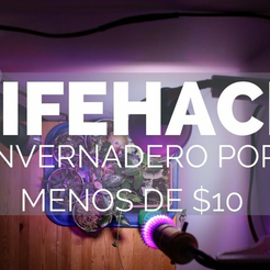 Lifehack.png Free STL file Invernadero DIY Greenhouse・3D printer design to download