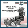 16658-caratula.jpg 16658 Sd.Kfz 250/2 Leichter fernsprechpanzerwagen 1/16 scale.