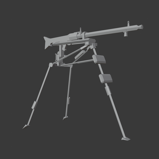 MG-34 3D stl 3D model