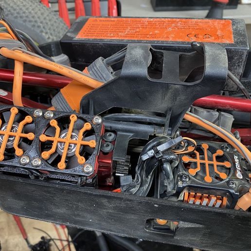 Arrma Spektrum twin fan guard