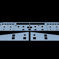 Angulo-2-dia.png Download STL file Airbus A320 Glareshield Panels • 3D printable design, rddesigns