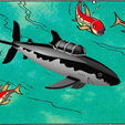 001.png Submarine shark of tintin
